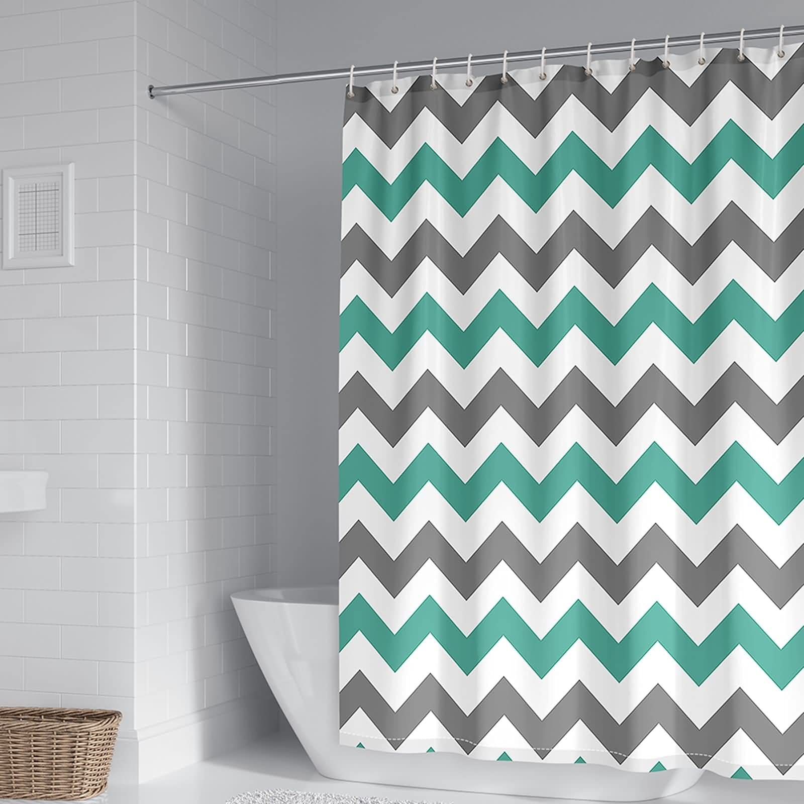 Rideau de douche 150x180 polyester douche anti moisissure salle de bain
