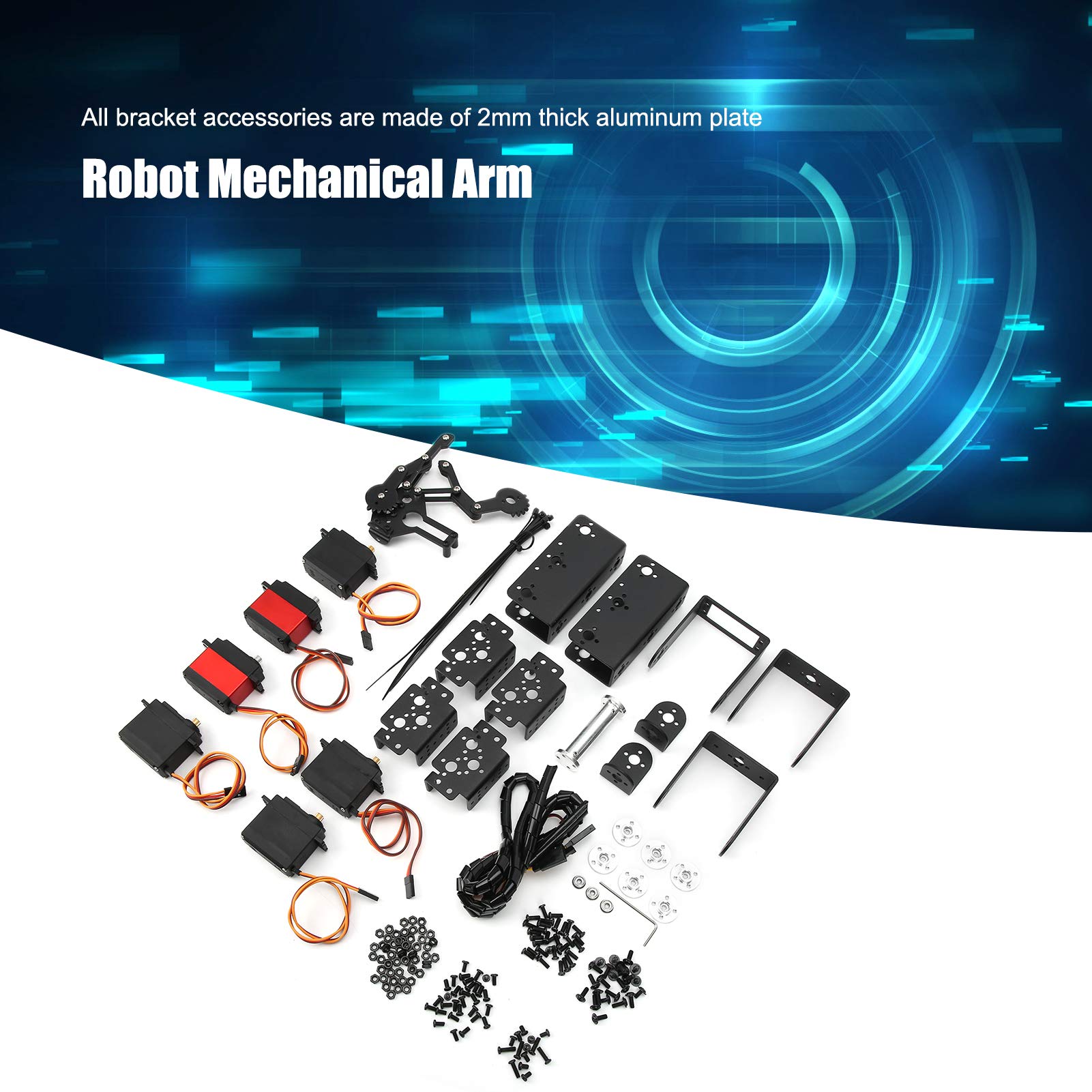 Mechaniczne mocowanie ramienia łatwe elastyczne miękkie akcesoria do robota 4264 zestaw montażowy DIY dla producenta edukacji uniwersyteckiej zestaw edukacyjny