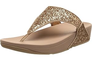 fitflop Women's Lulu Glitter Toe-Thongs | Epitome of Comfort and Style