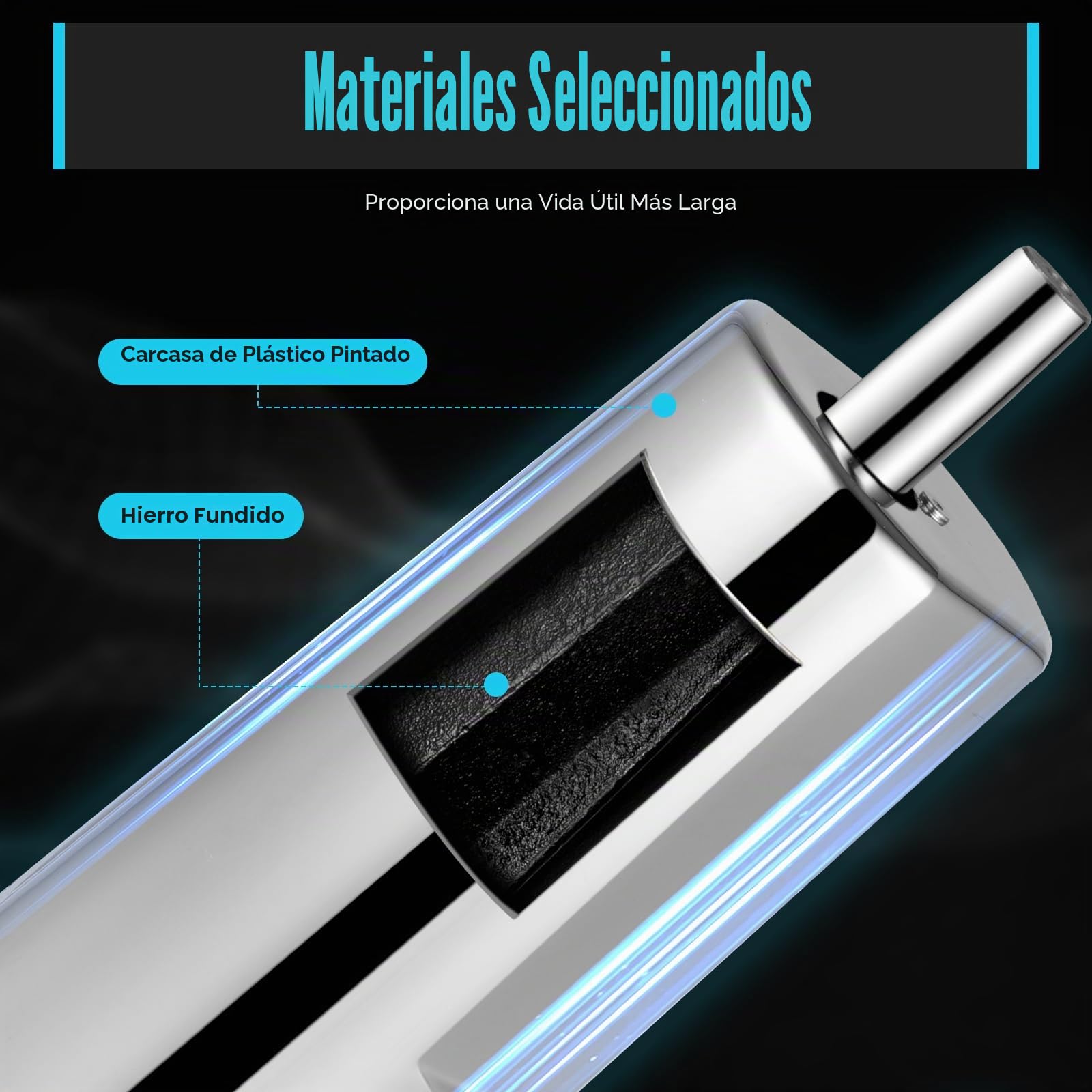 Silla de peluquería bomba de elevación bomba hidráulica, Carga Sillas de Salón Silla Bomba de Elevador de Reemplazo, bomba hidráulica de sillín ajustable de 38-49cm, hasta 200kg