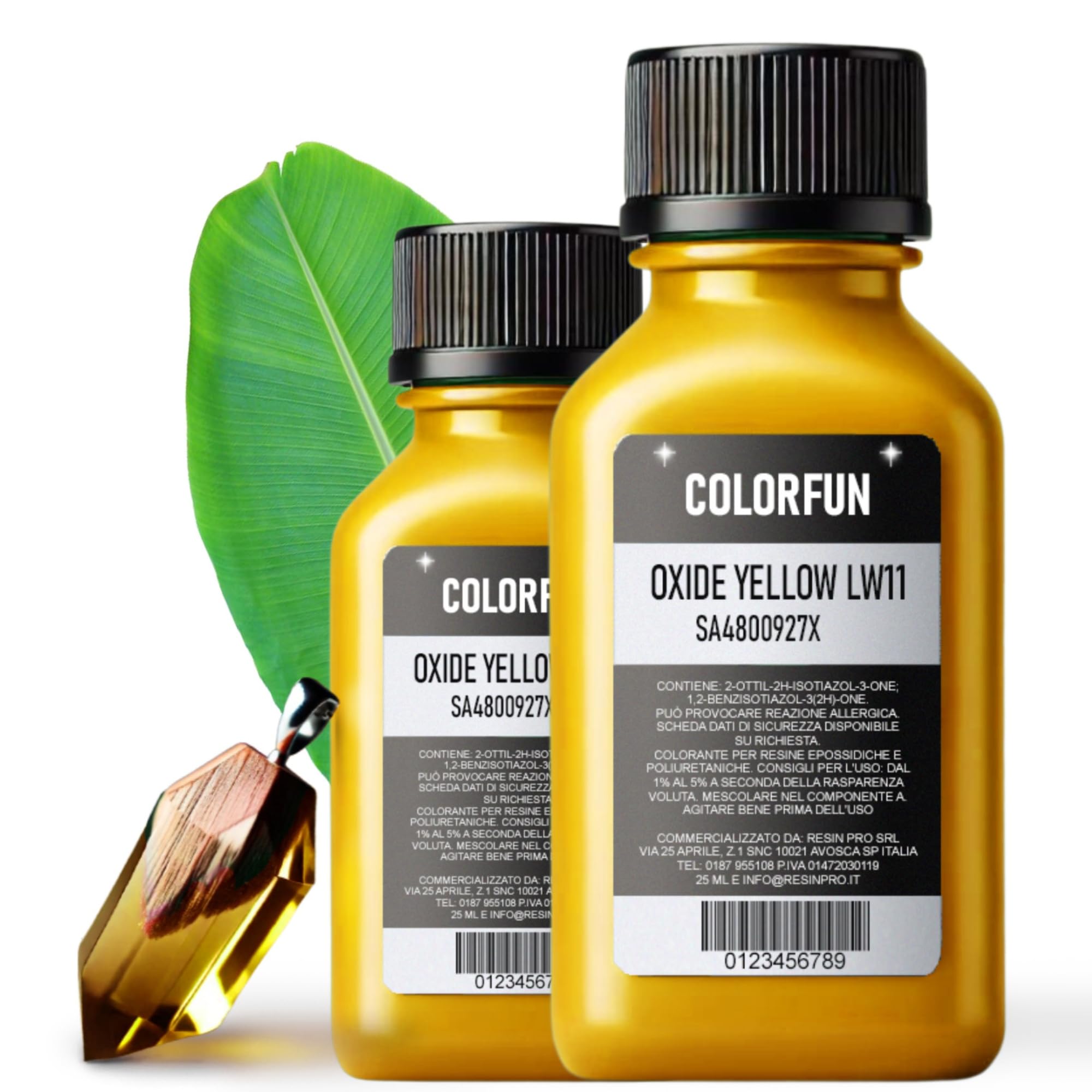 Resin Pro Colour Fun Oxide Yellow Dye Colour