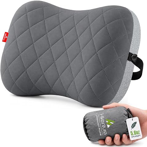 Hikenture Camping Pillow with Removable Cover