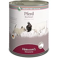 Herrmanns - Cavallo al 100%, confezione da 6 (6 x 800 g)