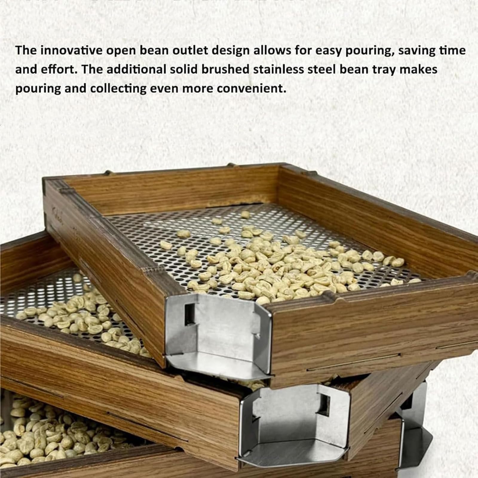 Tamiz Clasificador de Granos de Café de 4,76-8,33 Mm