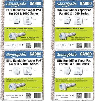 4-PK- GeneralAire GA900/GA19 Humidifier Water Filter For GeneralAire 900 & 1000 Humidifiers - GFI #7919