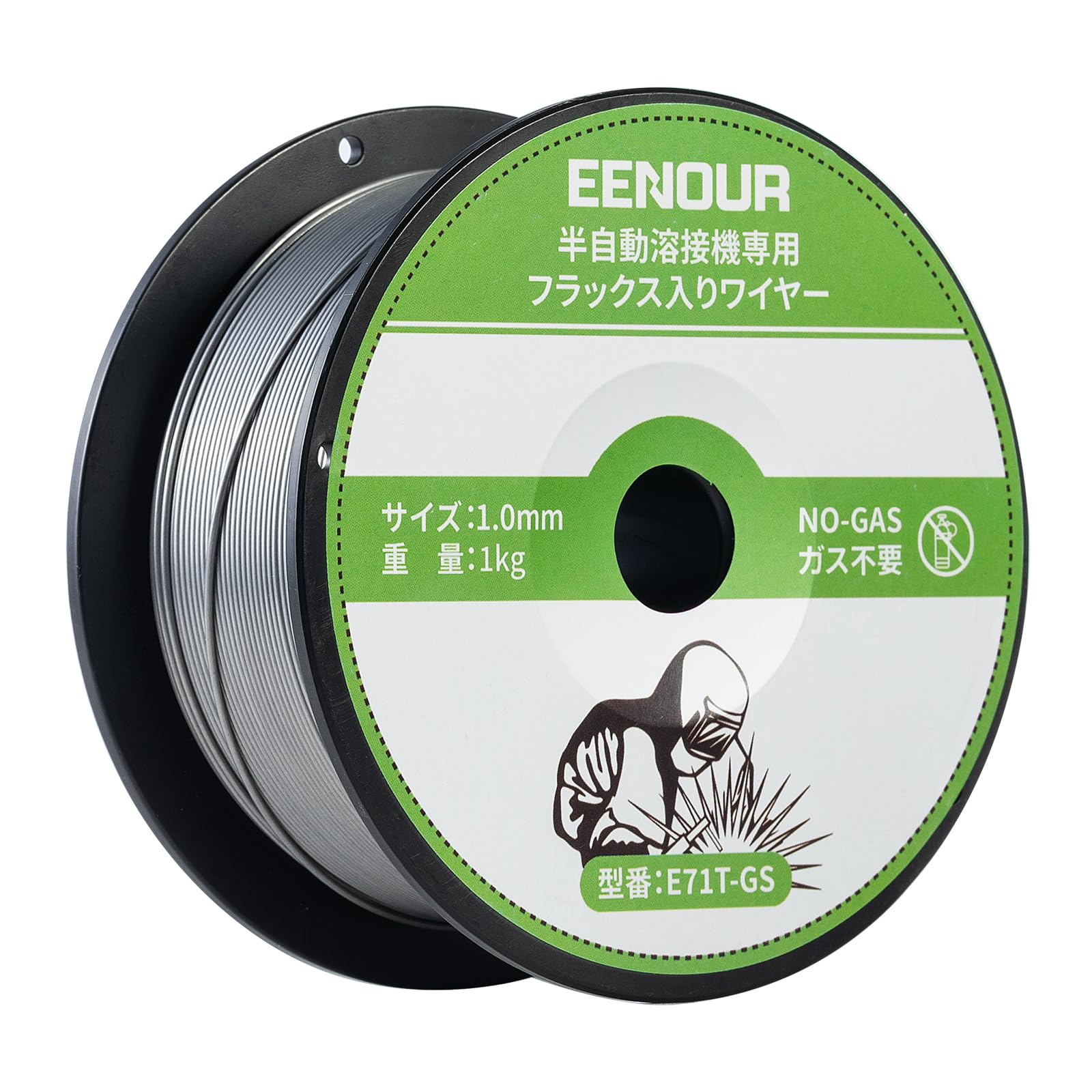 半自動　溶接　ワイヤー　4セット スズキッド 半自動溶接機用純正ワイヤ F-1軟鋼用 0.8×0.8kg PF