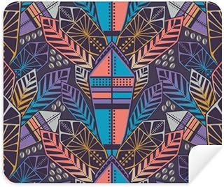 Colorful Building Symmetric Pattern Cleaning Cloth Screen Cleaner 2pcs Suede Fabric