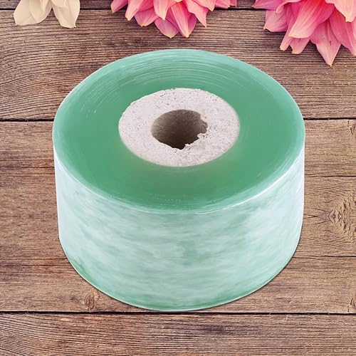 Miniatura 6 de Hilitand Cinta de injerto de árboles frutales, PVC injerto de árboles frutales cinta elástica barrera rama jardinería herramienta 3CMx100M