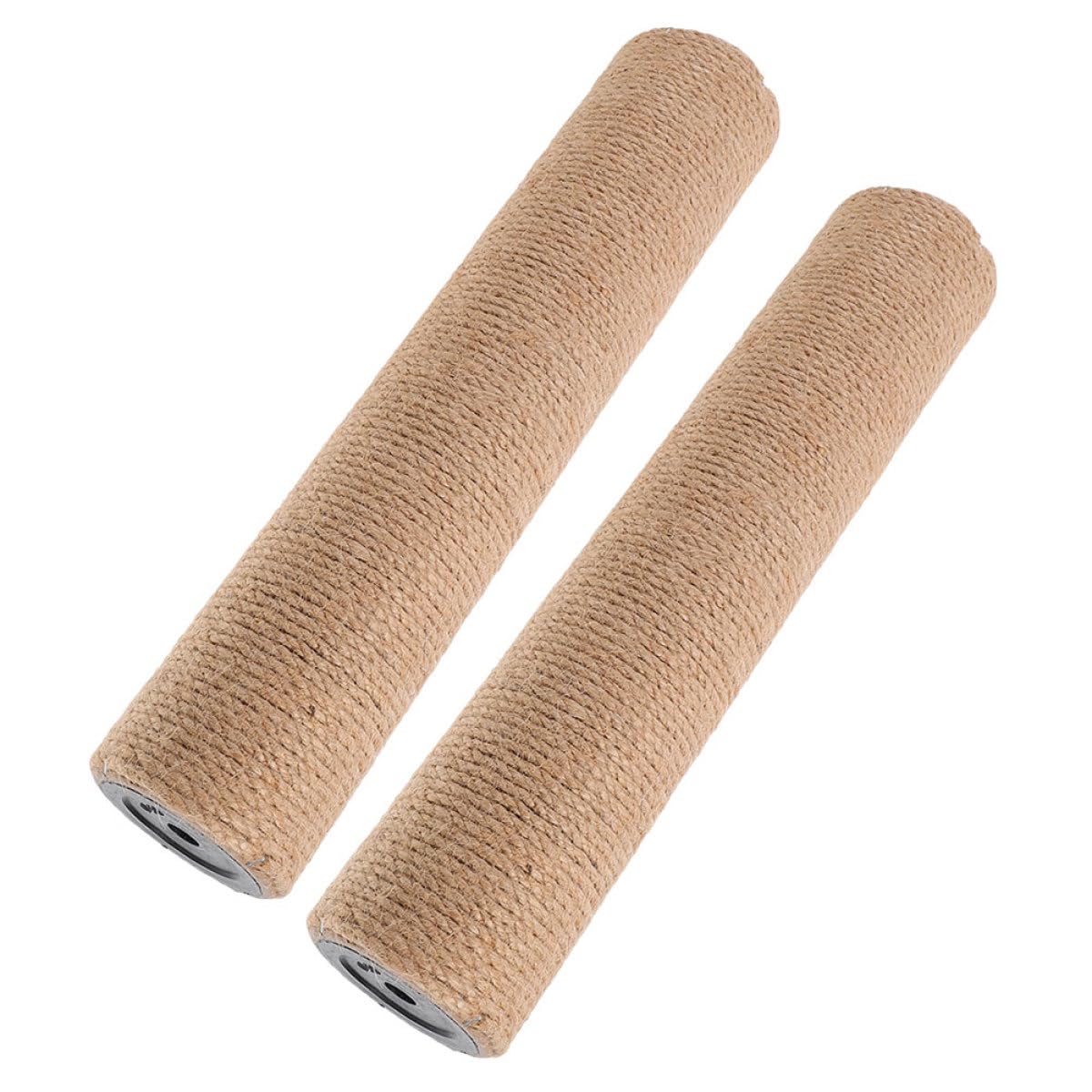 Toddmomy 2 Pezzi Tiragraffi Sostitutivi in Sisal 40 Cm, Accessori Fai da Te per Tiragraffi per Gatti da Interno, Palo Robusto per Gattini e Gatti, Risparmio Spazio per Piccoli Appartamenti