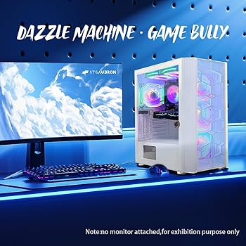 Amazon.com: STGAubron Gaming PC Computer Desktop, AMD Ryzen 5 5500