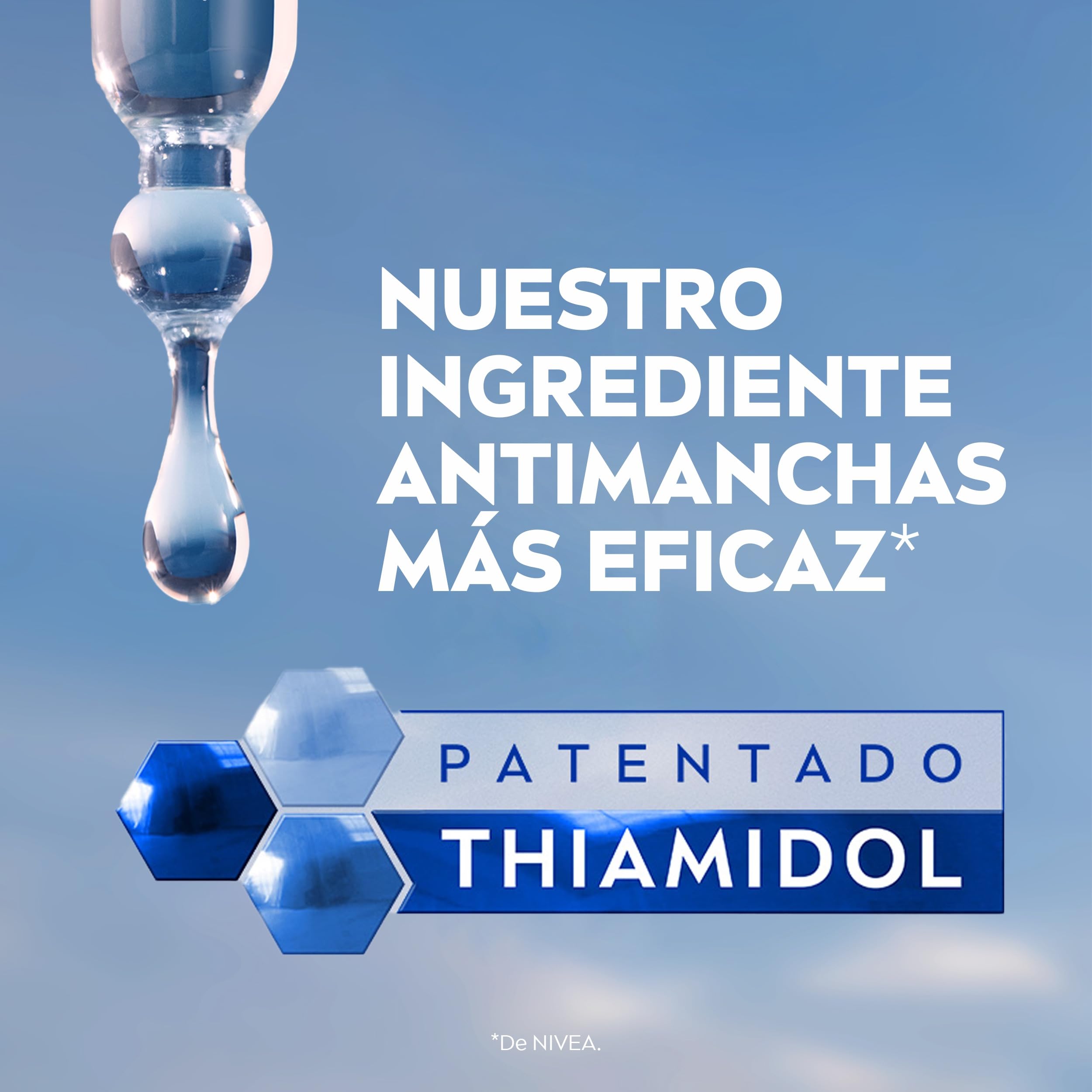 NIVEA Luminous630 - Sérum Antimanchas Tratamiento Avanzado - Sérum Facial con Ácido Hialurónico y Thiamidol Despigmentante - Tono Uniforme de la Piel - Hidratación - Todo Tipo de Piel - 30 ml