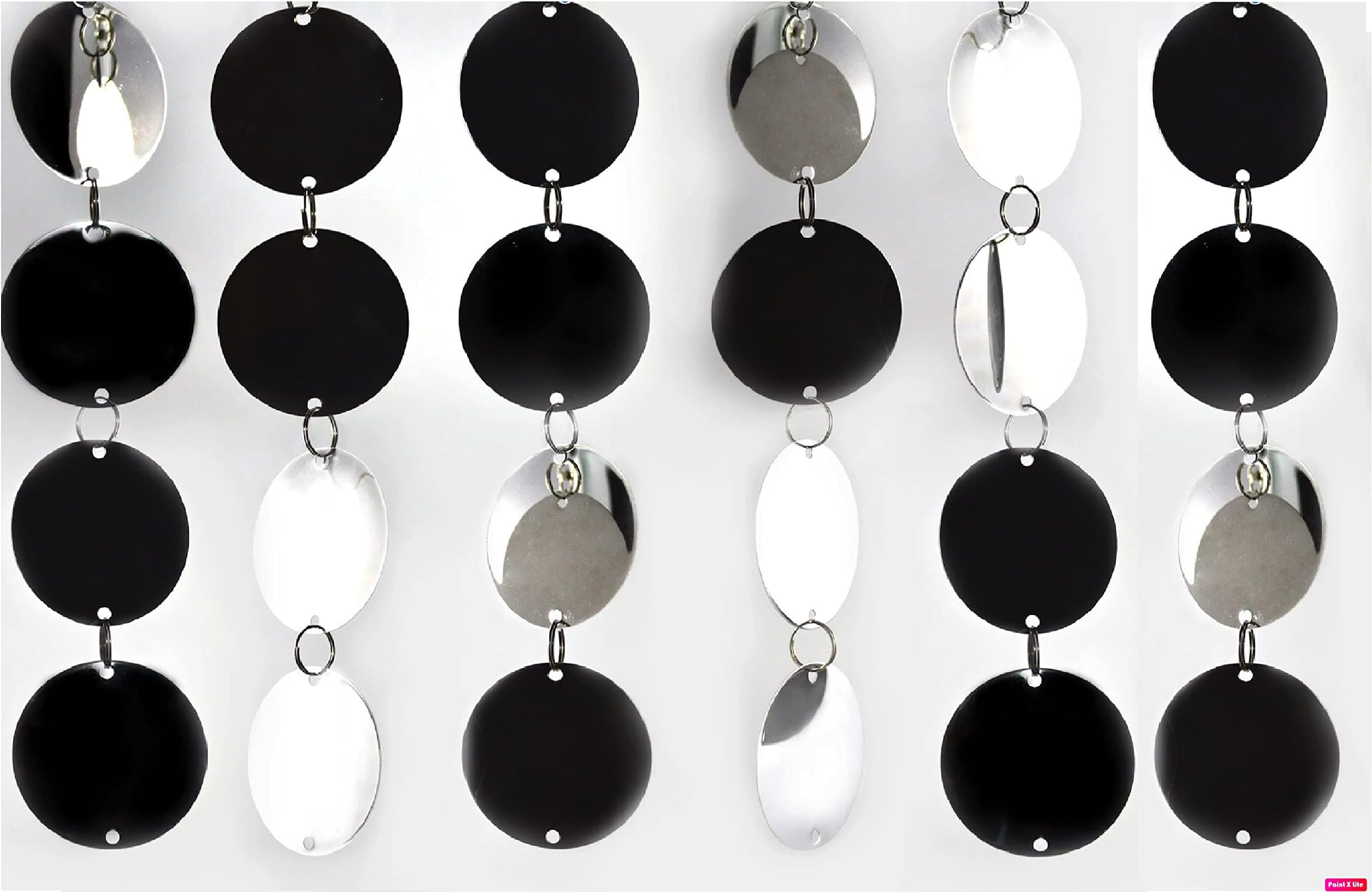 -Premium Metal Bird Repellent Discs 24 Discs Set Reflective Hanging Device to Keep Birds Away Like Woodpeckers, Pigeons, Ducks, Herons, Grackles, Geese & Pest, Bird Blinder disks