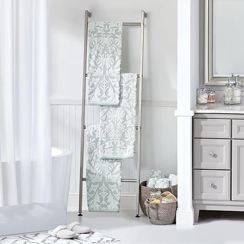 Miniatura 5 de mDesign - Escalera sin metal para colocar toallas, con 4 niveles