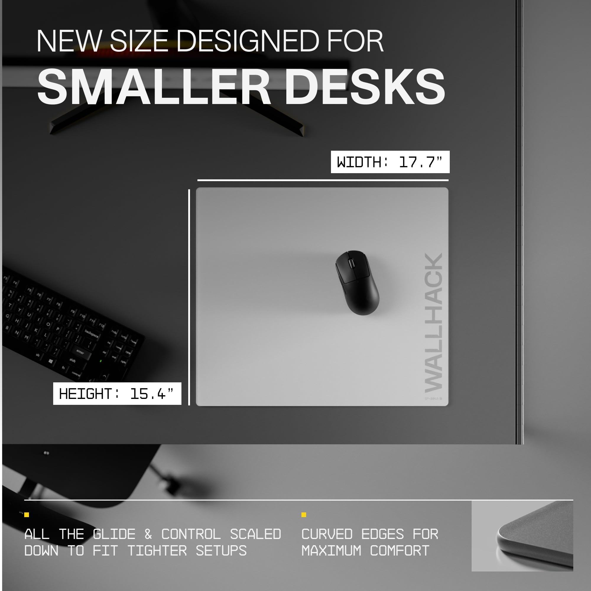 Amazon.com: Wallhack SP-004A Glass Gaming Mouse Pad – 4th Gen