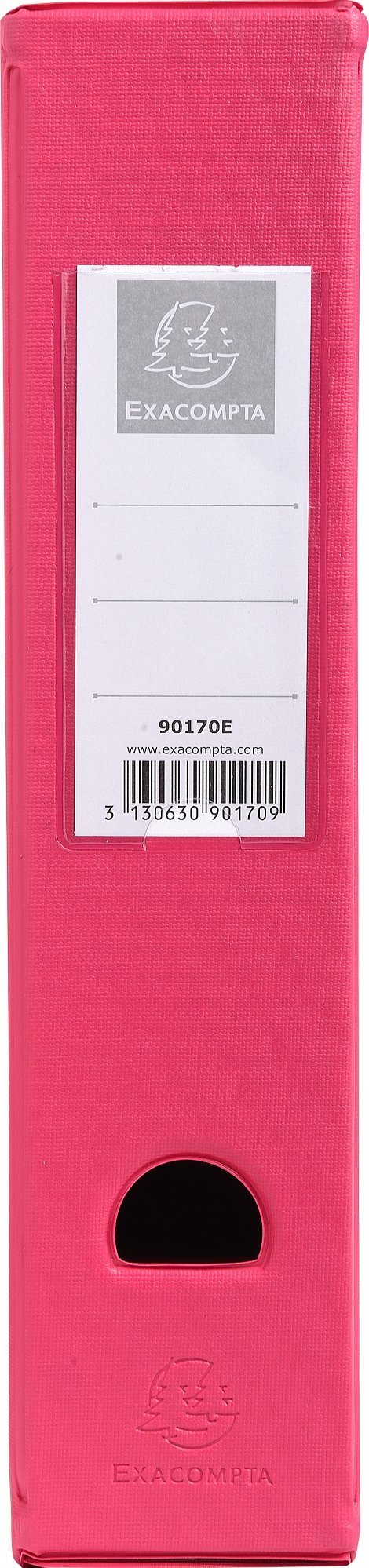 Exacompta 90170E 10er Pack Stehsammler DIN A4 7cm breit aus festem Karton mit PVC Bezug und aufgeklebtem Rückenschild Griffloch perfekt zur Aufbewahrung von Zeitschriften Katalogen farbig sortiert