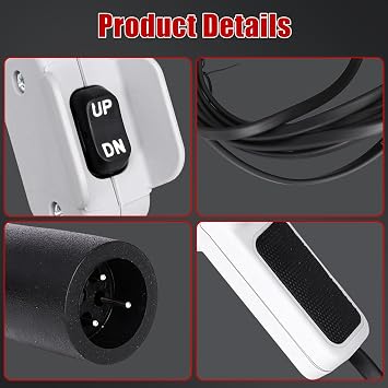 64849 Winch Remote Control Fits for WARN ATV & Side x Side Winches | Handheld Remote Controller with Rubber Grip