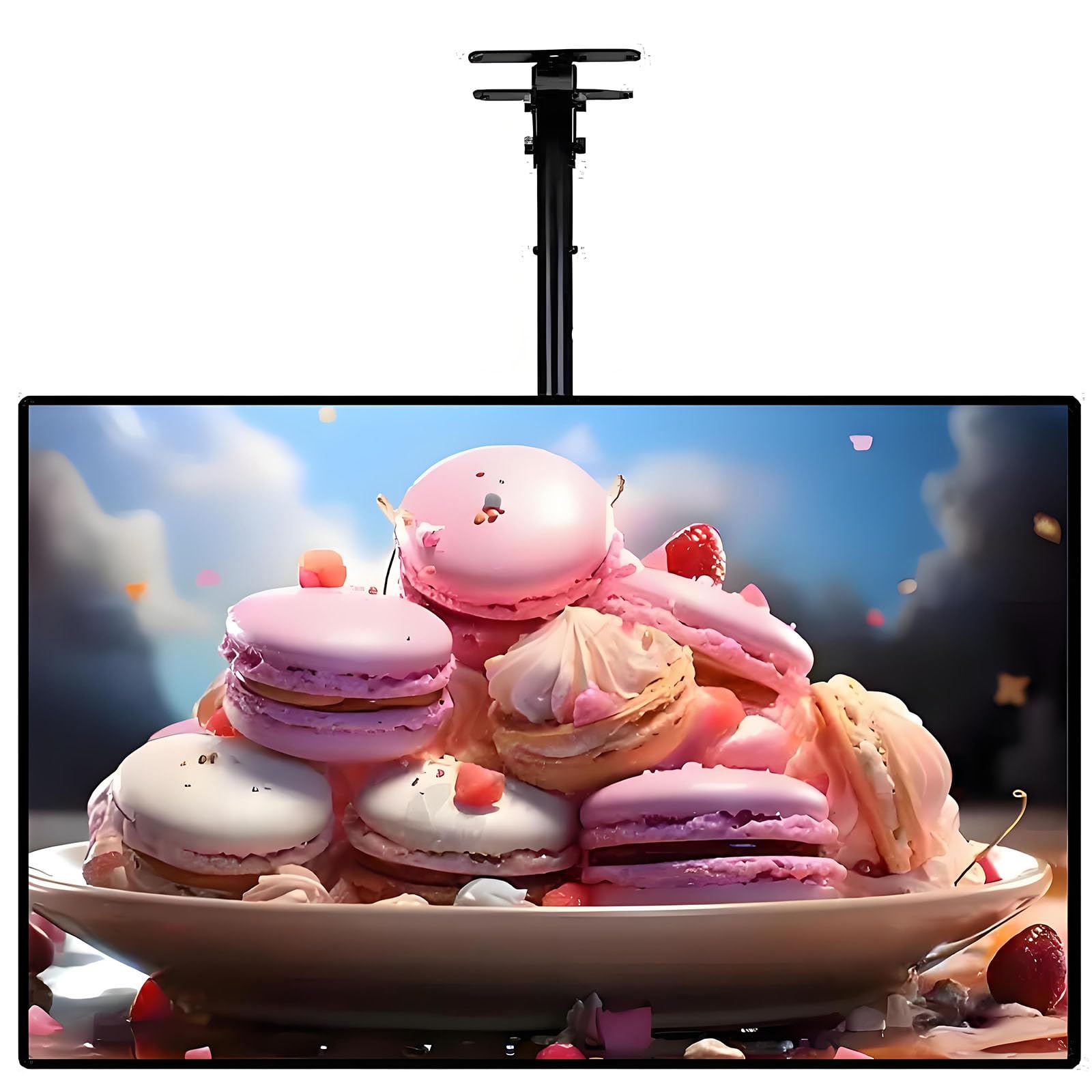 Caja De Luz LED Delgada a Presión, Letrero De Menú LED, Soporte Para Letrero LED, Tablero De Menú Iluminado, Cartel Retroiluminado, Caja De Luz Publicitaria,4pcs-60×80cm