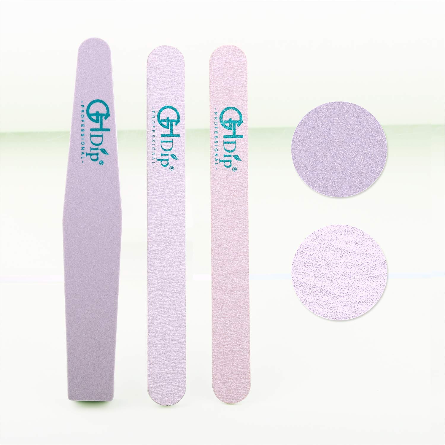GH Dipping Powder Nail Tools Kit with 2oz Clear Dip Powder,Dip Tray,Nail File,Dust Remover Brush,Nail Display Tips and Bond Pre Pads