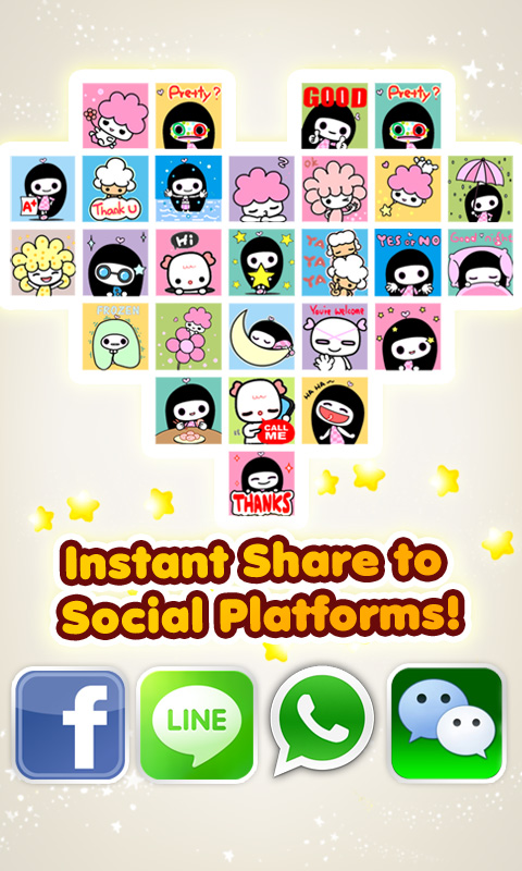 Use Chat Sticker My Chat Sticker 3 Free:Amazon.com:Appstore for Android