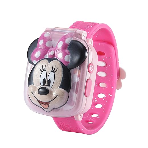 VTech Minnie's Educational Watch - Kids Watch with Digital Display, Stopwatch, Alarm Clock and Educational Games - For Children Aged 3-6 Years
