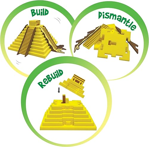 Miniatura 4 de Imagimake Mapology Monumentos del Mundo  Rompecabezas 3D para niños de 8 a 10 años  Juguetes educativos y de aprendizaje para 5 a 7 años