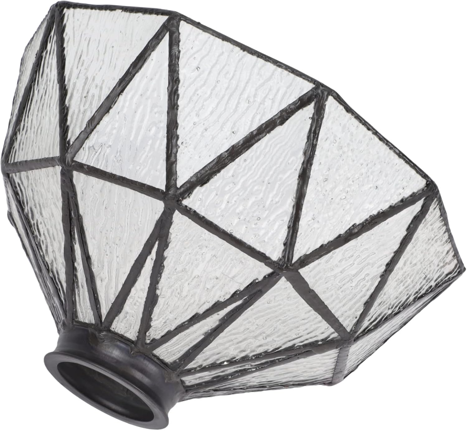 Vintage Glass Pendant Light Shade DIY Retro Ceiling Bulb Cover for Living Room Dining Room and Cafe Replacement Lampshade for Pendant Lights