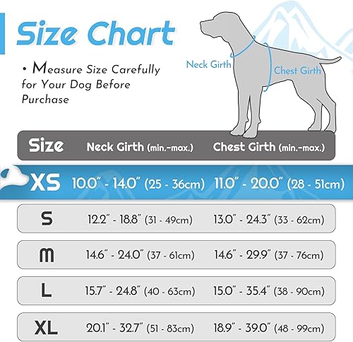 Miniatura 445 de Eagloo Arnés para perro de tamaño mediano, chaleco de servicio sin tirones con tiras reflectantes y asa de control, ajustable y cómodo para caminar
