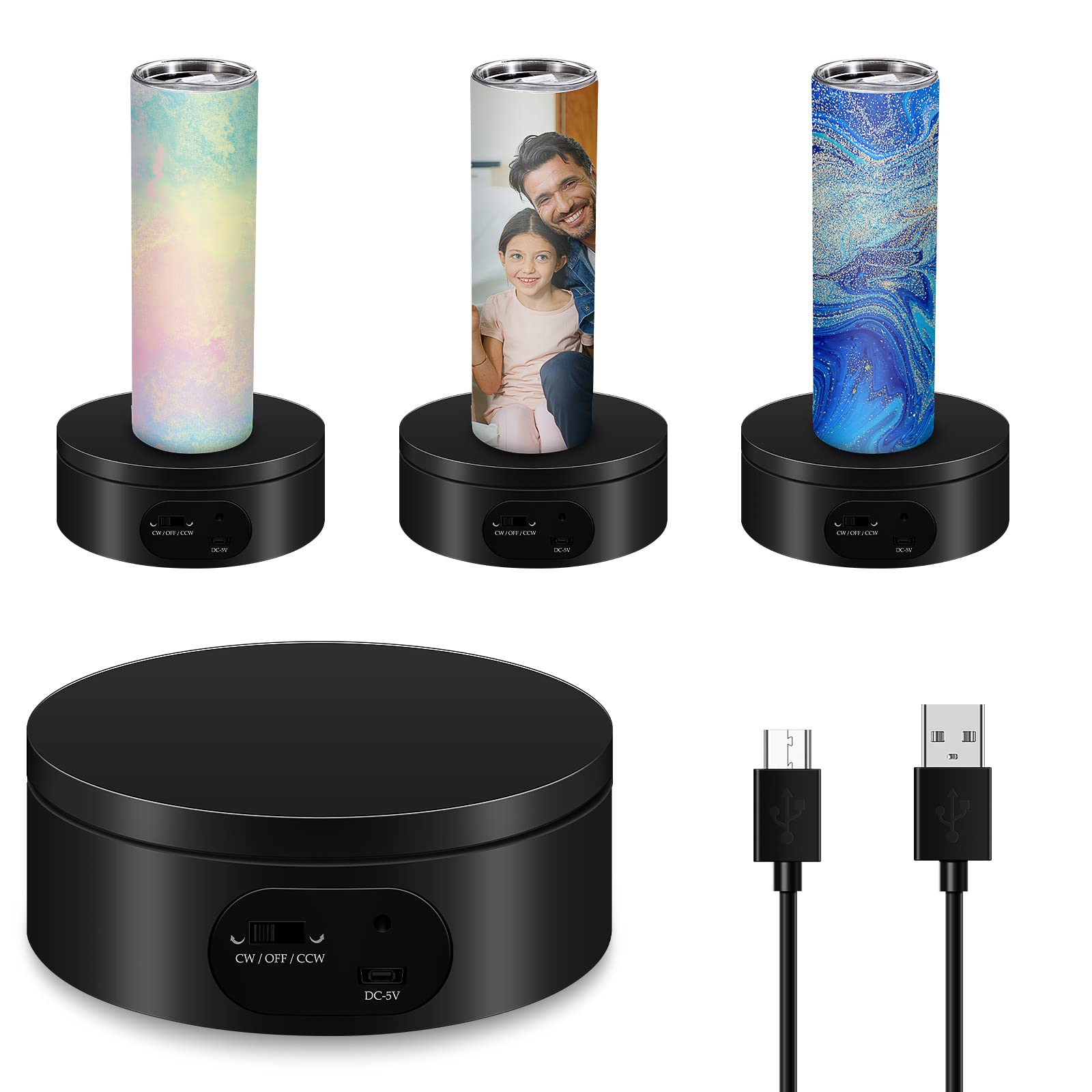 Buy 360 Degree Automatic Mute Revolving Rotating Platform Exhibition