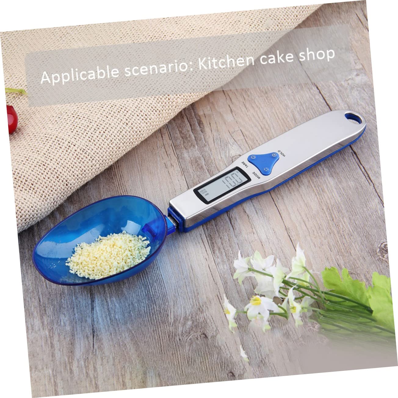 Digitale Küchen Lcd Löffelwaage für Präzises Abmessen mit Hoher und Abs Material Inklusive Zwei Aaa Batterien in Küche