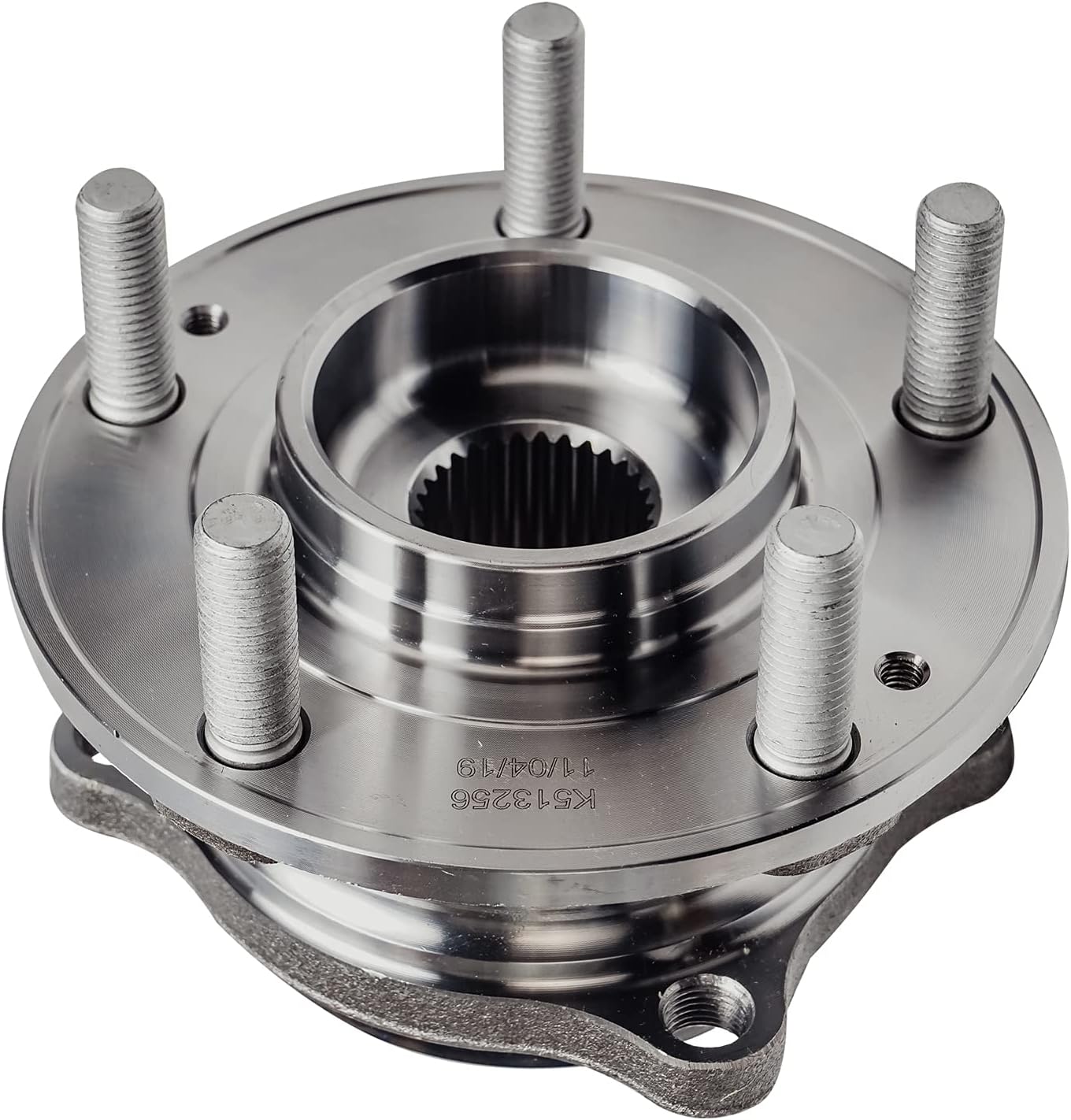 Detroit Axle - AWD Wheel Bearing Hub for Front 07-09 Hyundai Santa Fe, Rear 07-11 Santa Fe Veracruz, Wheel Bearing and Hub Assembly 2007 2008 2009 Replacement