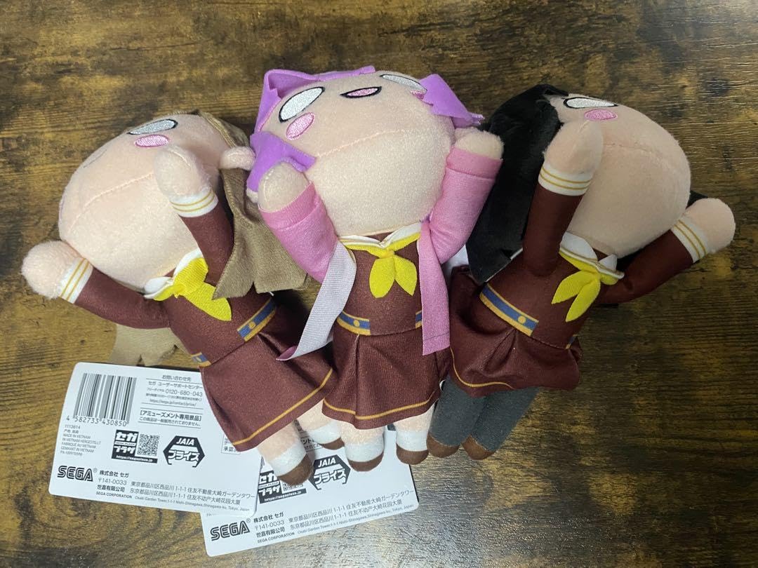 ラブライブ！蓮ノ空女学院 寝そべりぬいぐるみ 冬制服Vol.3 3人セット