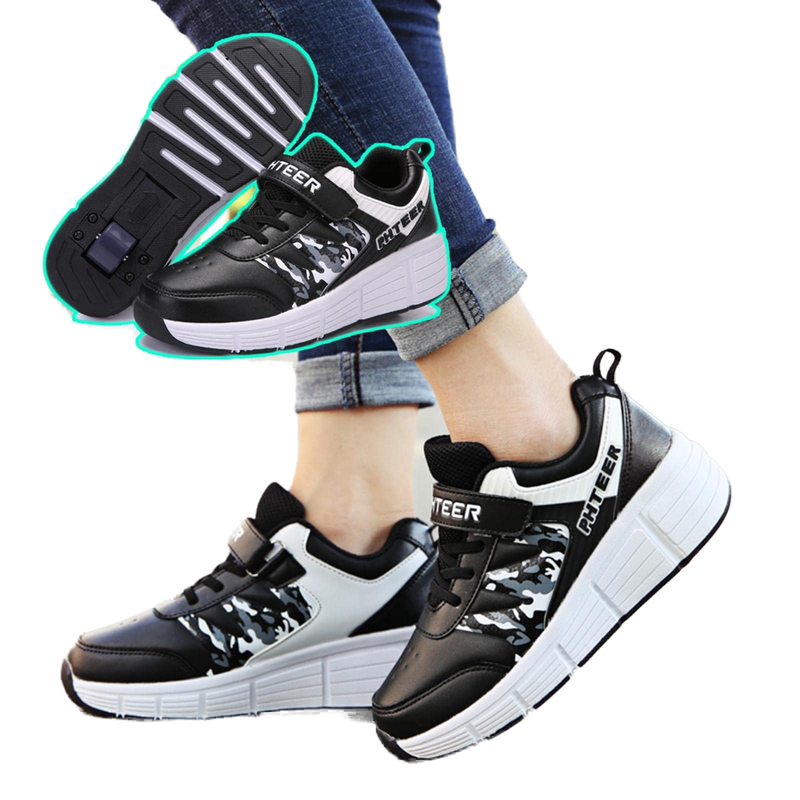 Scarpe Rotelle Regalo Bambini Scarpe Con Rotelle XRDSHY In