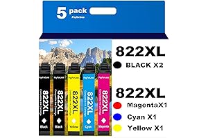 822XL Remanufactured Ink Cartridges for Epson WF-4820 WF-4830