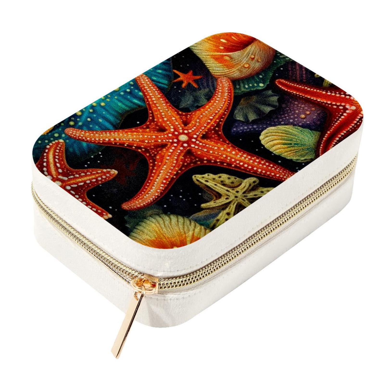 Boîte à bijoux de voyage anti-noeuds en velours pour ranger colliers et boucles sans abîmer