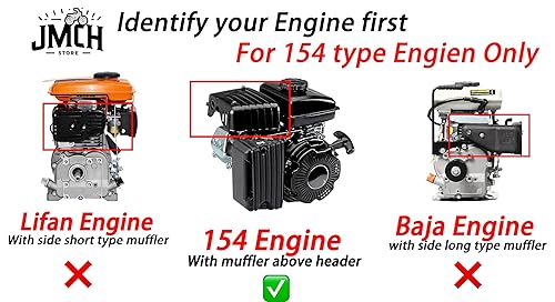 Miniatura 3 de Ensamblaje de arranque de retroceso cromado para Coleman CT100U CC100X 98cc, motor Predator 79cc 3HP, Massimo MB100 79cc Mini Bike, SK100 CK100 Go