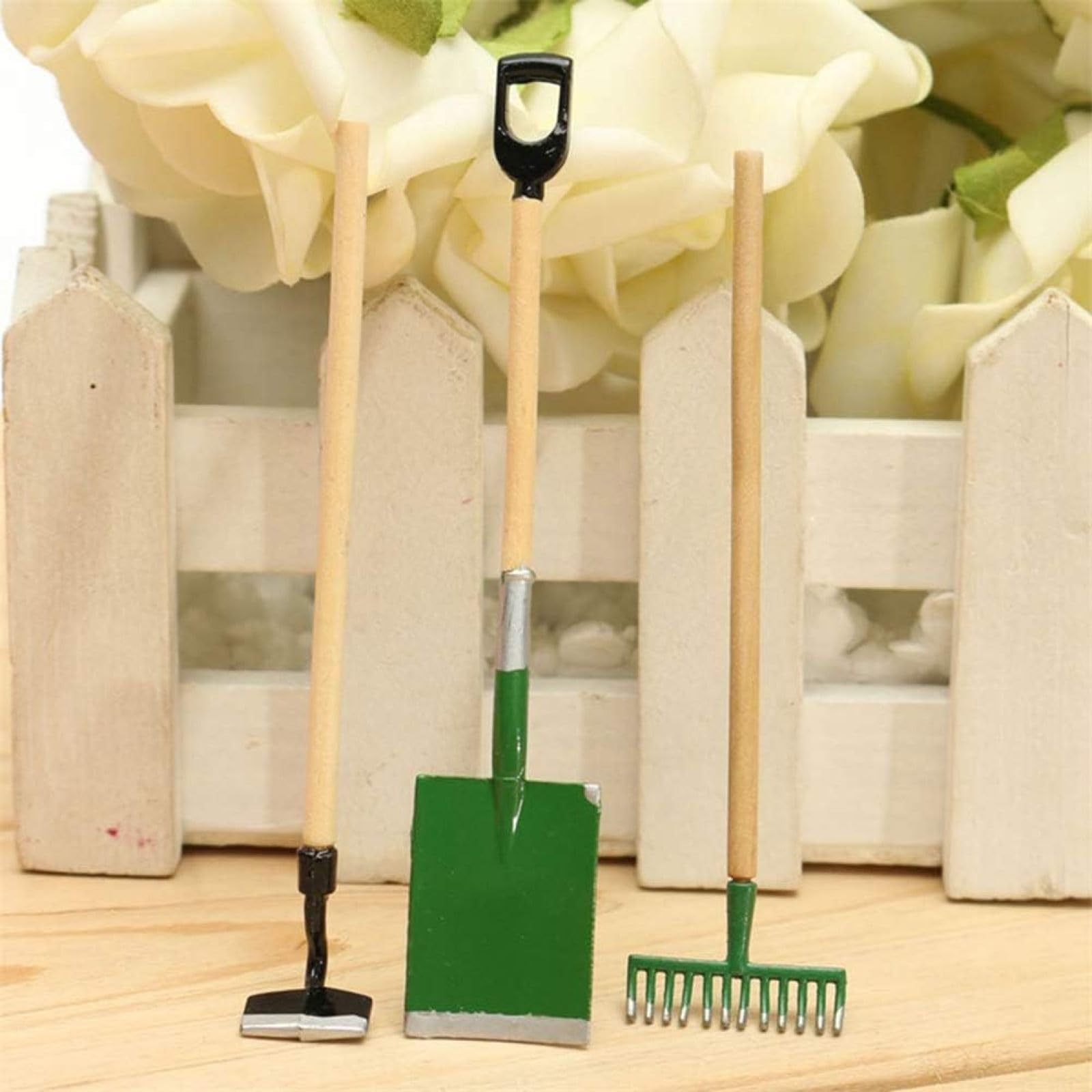 Set di Vanga E Pala, Mini Attrezzo Manuale in Acciaio Inox Set da Giardino Pala da Giardinaggio per Costruzioni Pesanti, Lavori Agricoli E All'aperto, Lavori Paesaggistici,Un