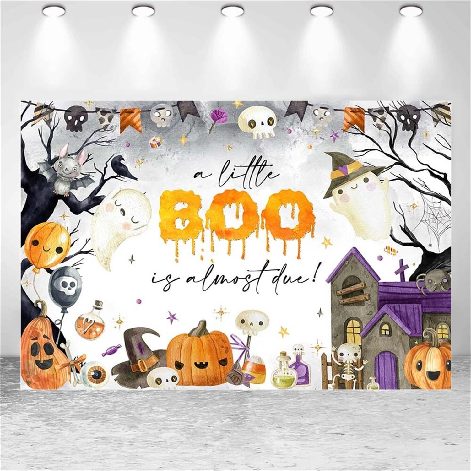 Amazon.co.jp: 背景紙 バック紙 バックペーパー Halloween ハロウィン 