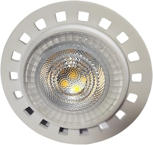 Miniatura 4 de QLEE Foco LED Ar70 Ba15d de 7 W Ac Dc 12 V Base 3000 K Blanco Cálido Reflector Luz Halógena 60 W Bombilla de repuesto para interiores y exteriores,