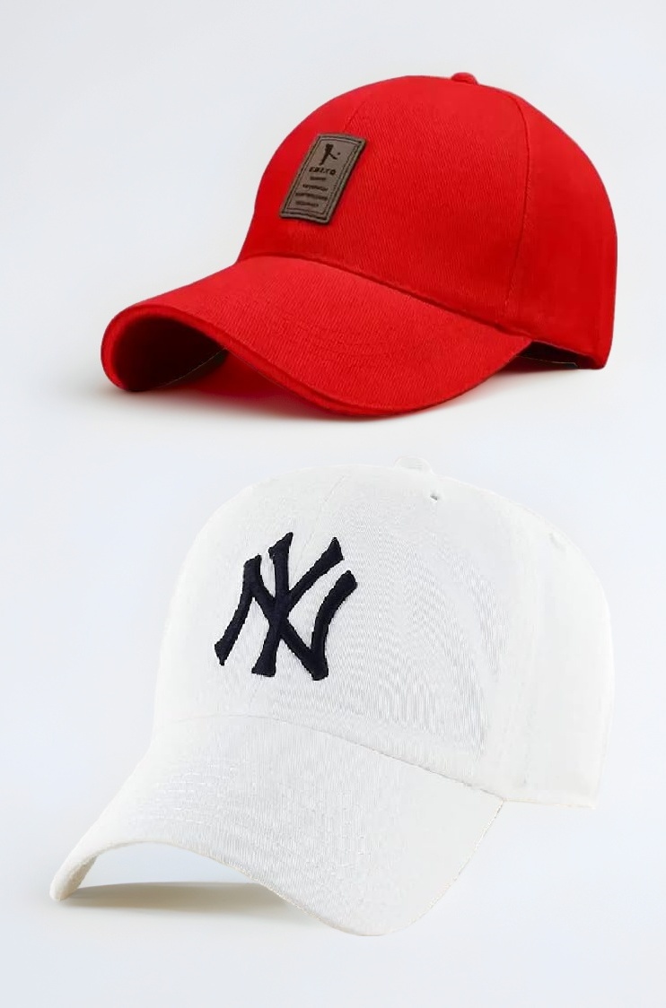 Combo Pack of 2 Stylish Sport virat Inspire + Bast Baseball Cap for Men's and boy'