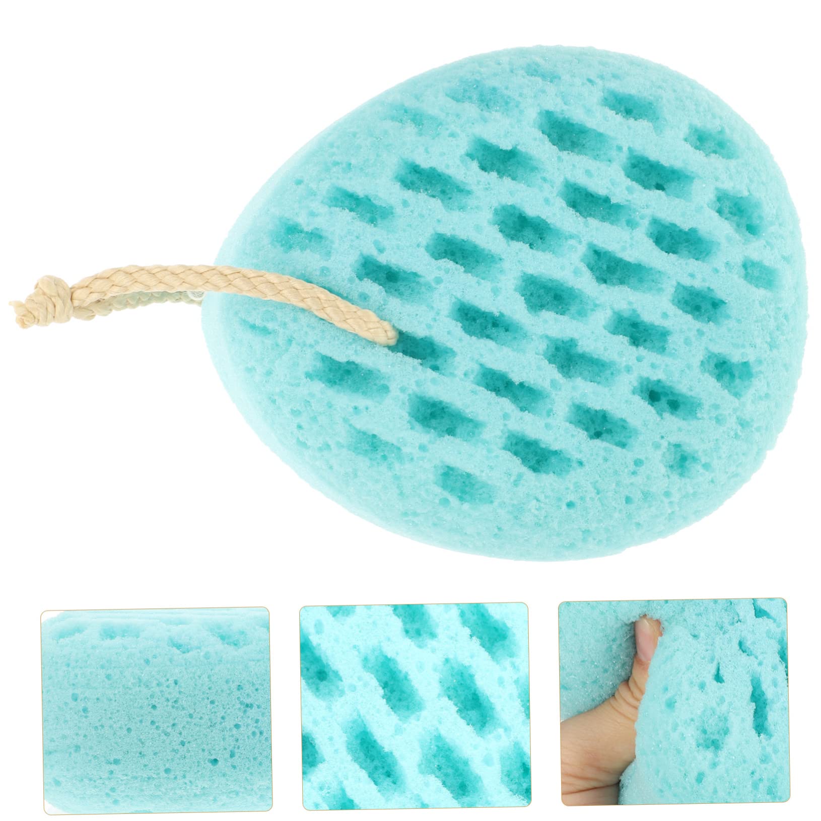 Healeved 4piezas Esponja De Baño y Reutilizable Para Exfoliación Corporal Para Ducha y Cuidado Infantil Esponja De Masaje Para Espalda y Cuerpo Frutal