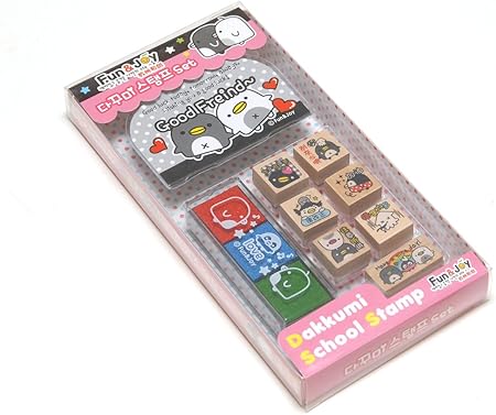 Amazon 中国語 ミニごほうびスタンプ Fun Joy ピンクセット スタンプ おもちゃ