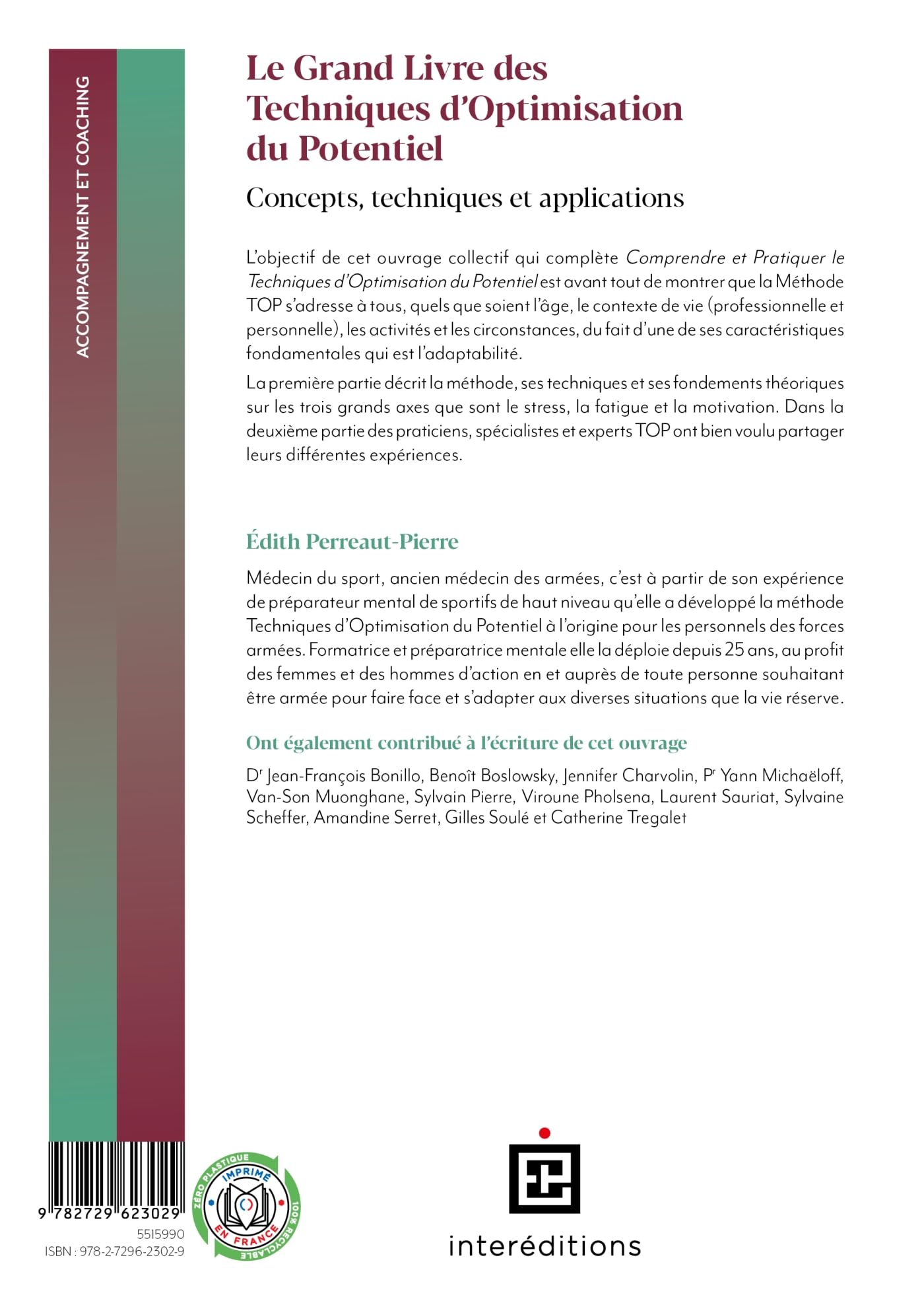 Le Grand Livre des Techniques d'Optimisation du Potentiel: Concepts, techniques et applications