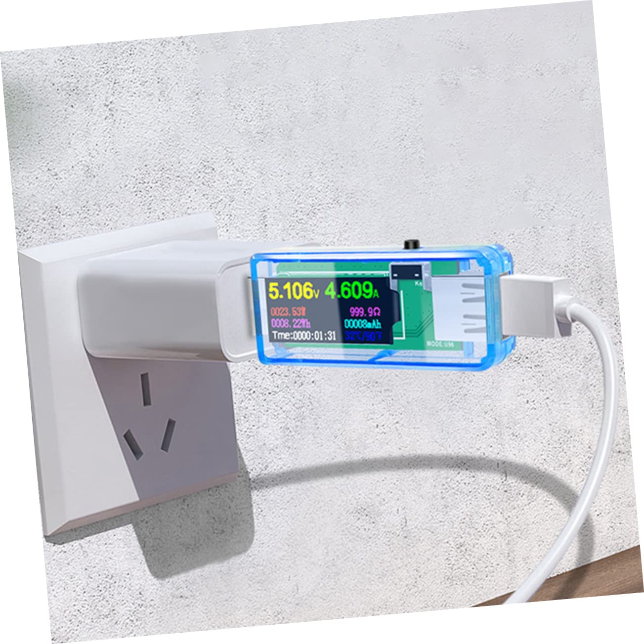 Gadpiparty 5 Pezzi Multimetro Per Misurazione Tester Digitale Misuratore Di Tensione Indicatori Di Potenza