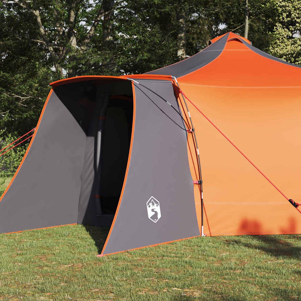 Tipi Zelt mit Dach und Speicher Grün aus TAFT x x, Winddicht und wasserdicht mit Türen, E-Port, leichtem Gestänge, ideal für Familien Camping und Outdoor Festival