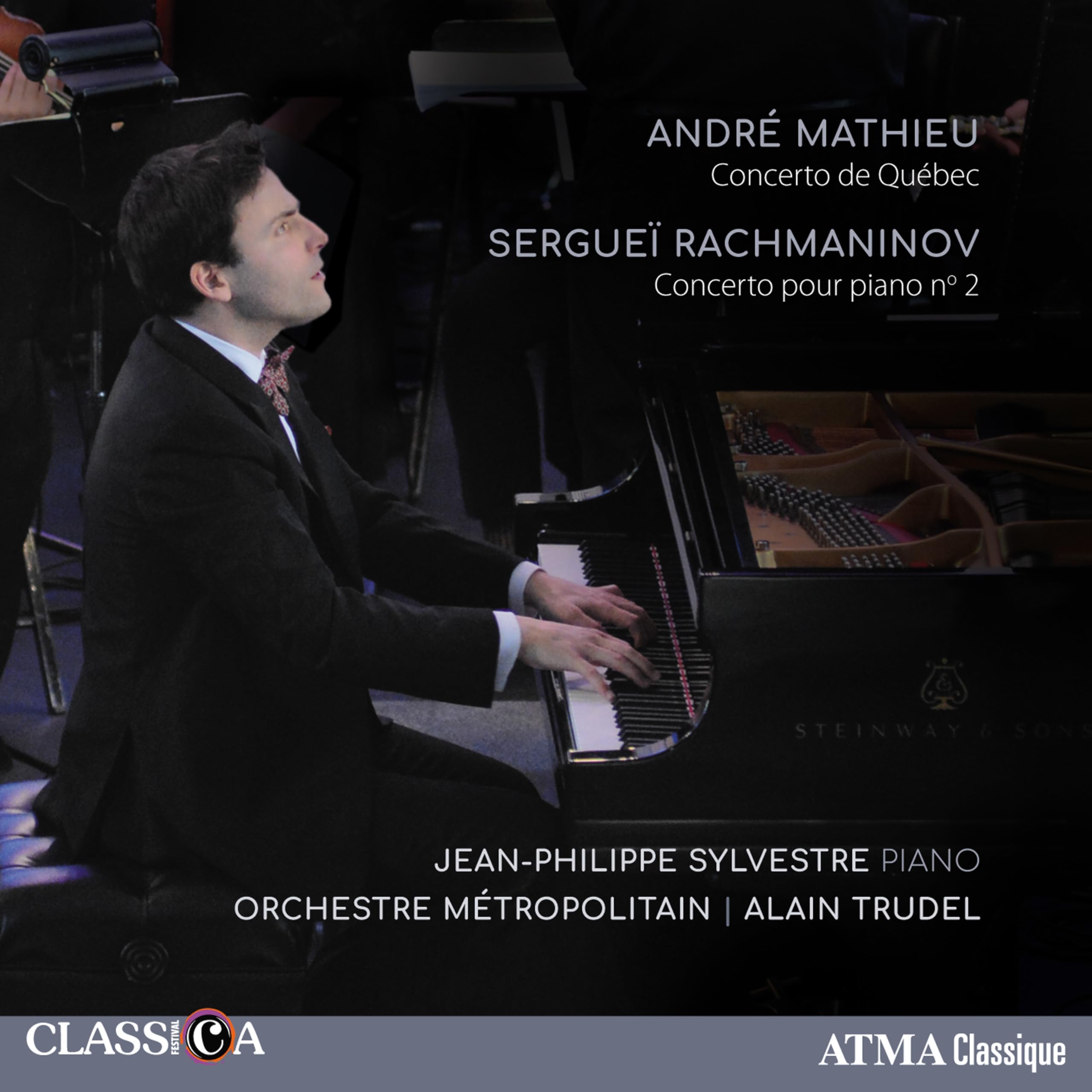 André Mathieu: Concerto de Québec - Sergueï Rachmaninov Concerto pour piano no 2 [Audio CD] Jean-Philippe Sylvestre; Orchestre Métropolitain and Rachmaninoff