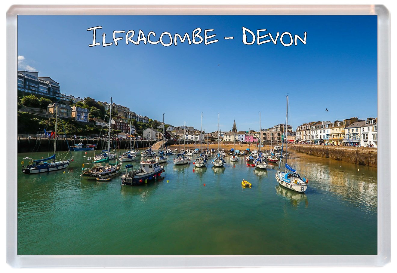 Baked Bean Store Ilfracombe - Devon - Jumbo Fridge Magnet Id900