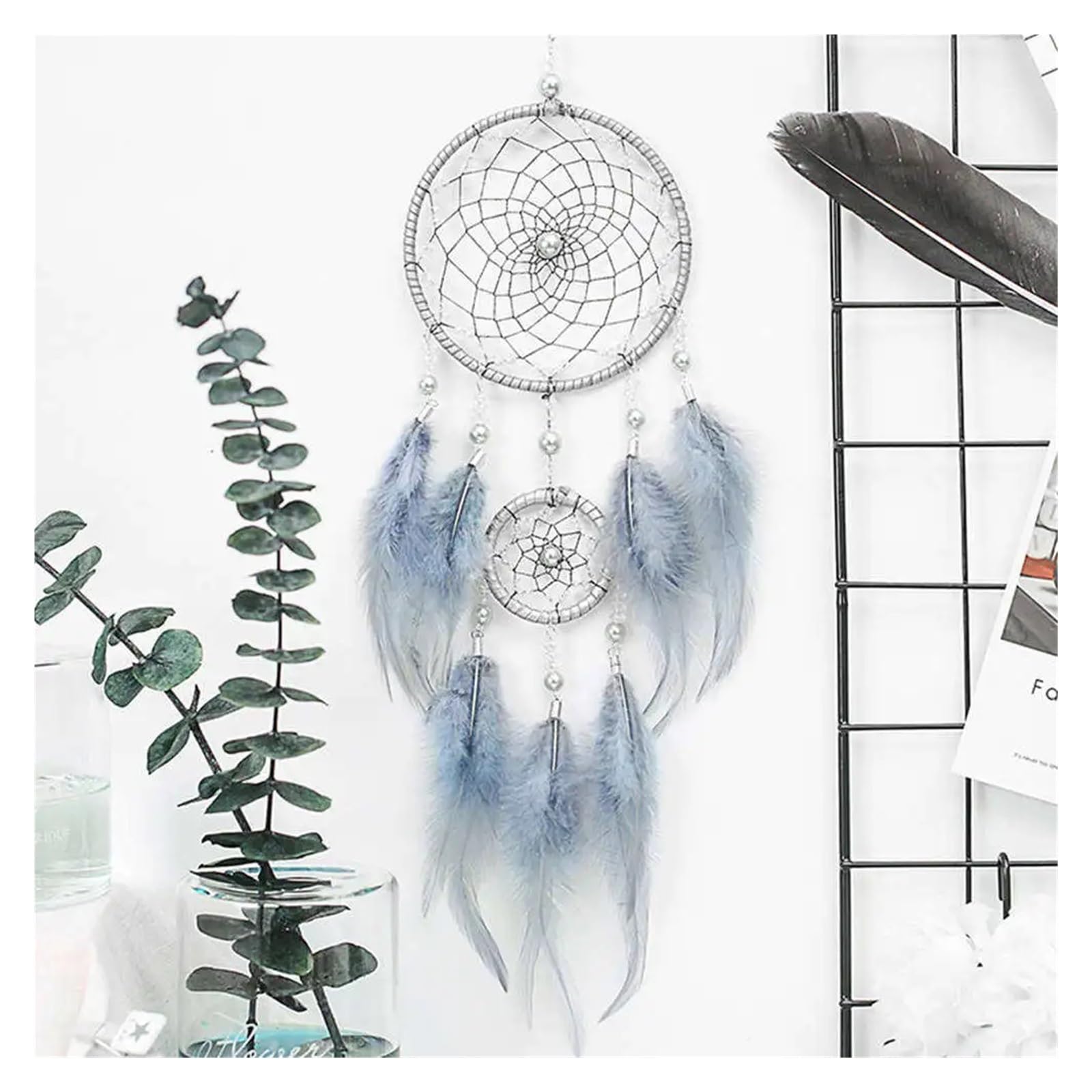 Dream Catcher Dream Catcher Simple Feather Hanging Accessories Literary Decorations