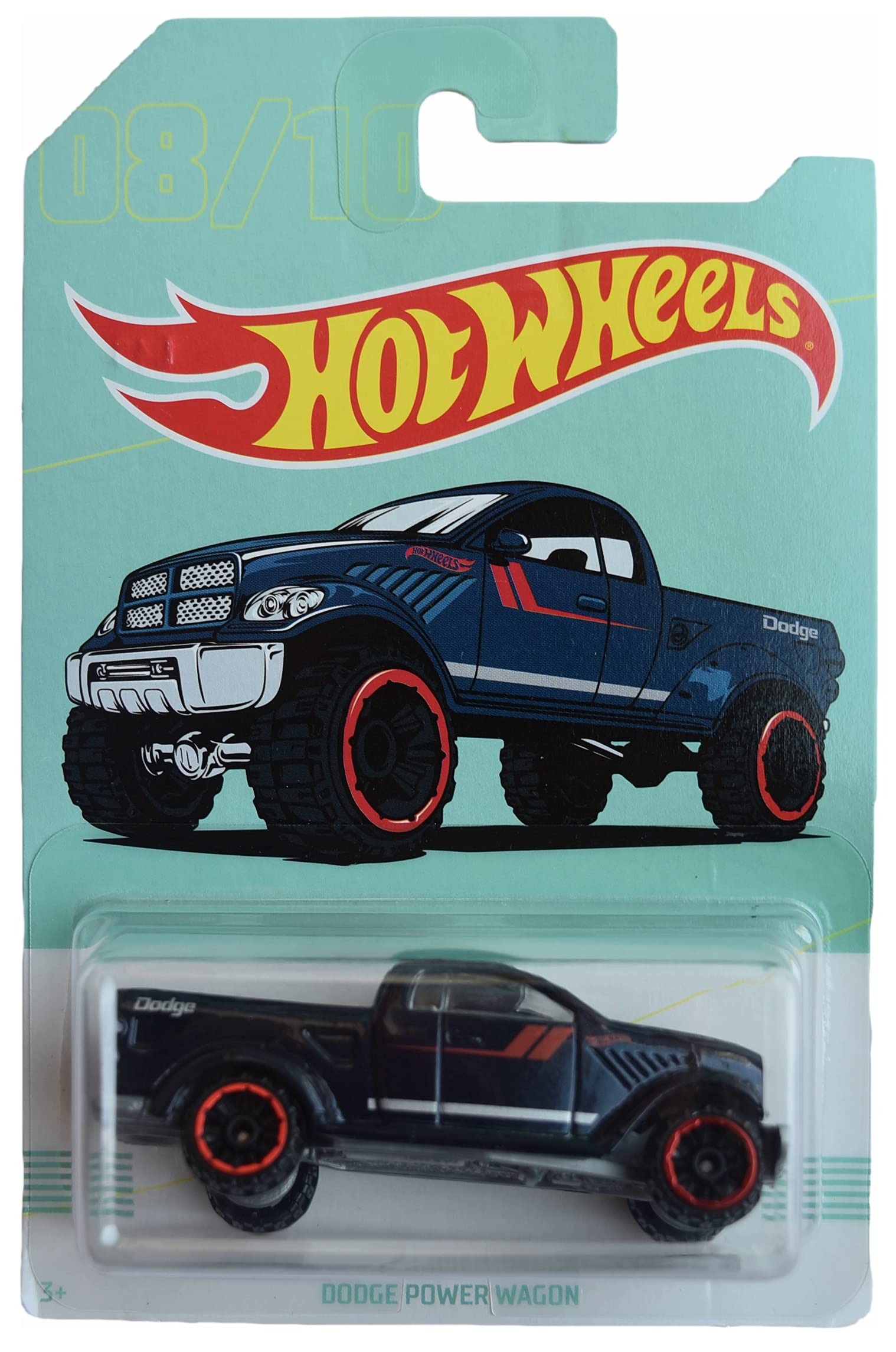 Amazon.com: Hot Wheels Dodge Power Wagon, [Dark Blue] 8/10 : Toys