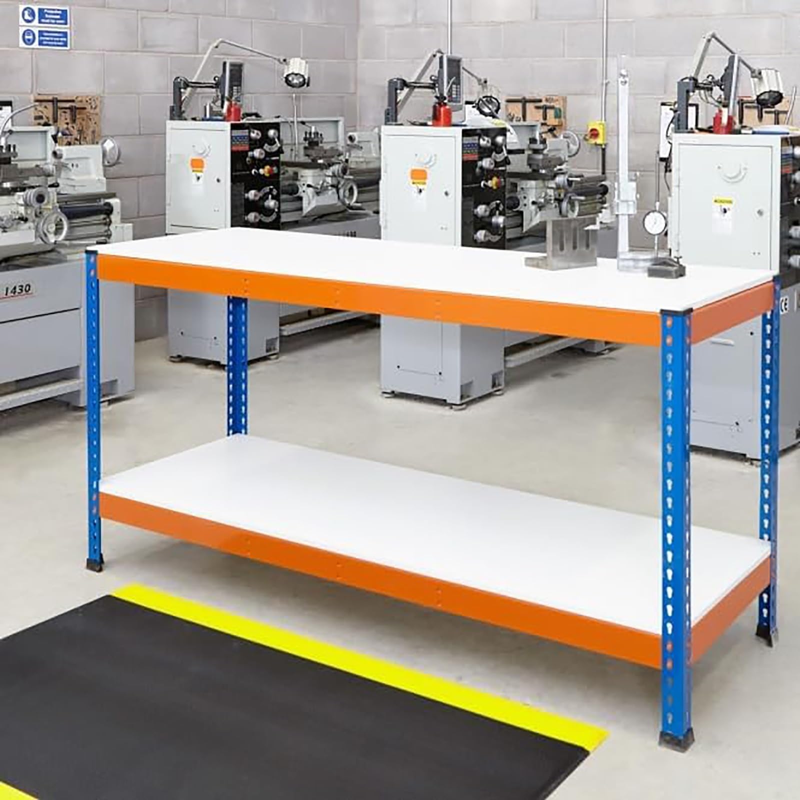 Generico Tappetino for postazione di Lavoro Che previene l'affaticamento, Tappetino Rettangolare in Spugna, Adatto for Uso Industriale e Altri luoghi in Cui è Necessario Stare in Piedi(60x90cm)