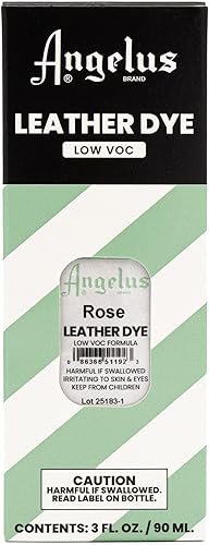 Miniatura 33 de Angelus Tinte para cuero – Tinte flexible para cuero para zapatos, botas, bolsos, manualidades, muebles y más, 3 onzas, Dauber incluido (marrón)